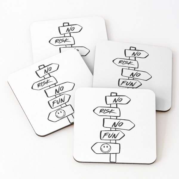 Item preview, Signpost No Risk No Fun designed and sold by lose-your-smile.