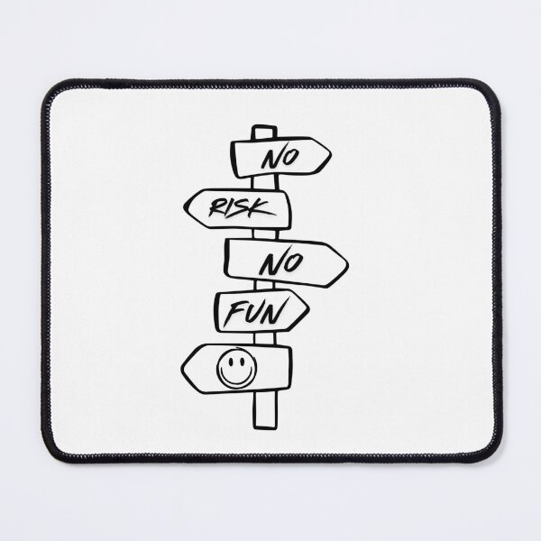 Item preview, Signpost No Risk No Fun designed and sold by lose-your-smile.