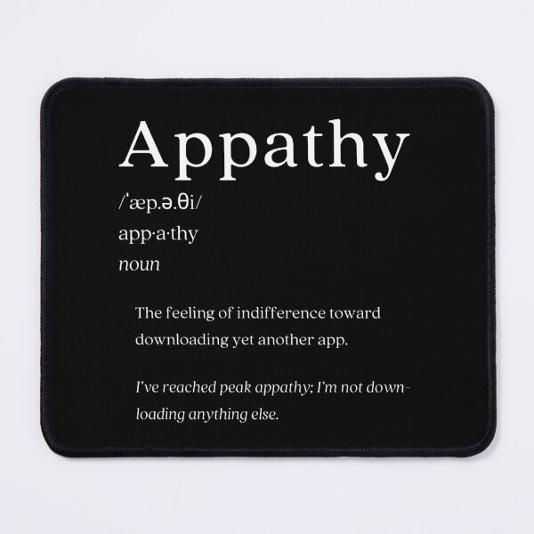 Item preview, Dictionary: Appathy designed and sold by nature. electrified..