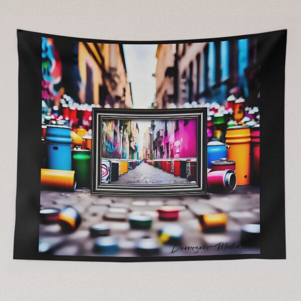 Item preview, Urban graffiti street art designed and sold by Drone-tees.