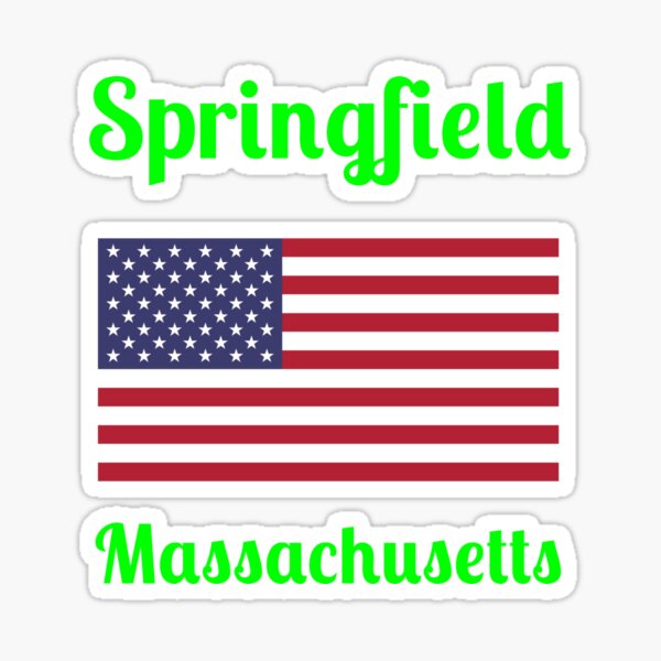 Item preview, Springfield Massachusetts - Stylish Prints, designed and sold by Fleetwood1994.