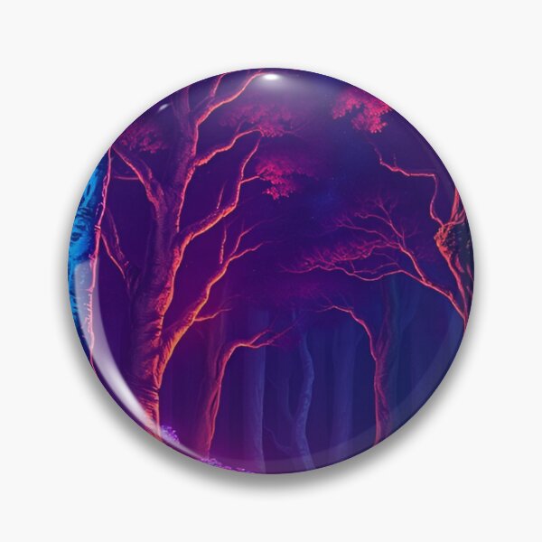 Item preview, 4K Anime wallpaper | Aesthetic Anime Night in Jungle designed and sold by typoinspired.