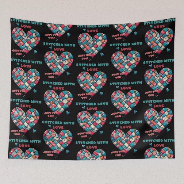 Item preview, funny valentines day sewing quilting designed and sold by EwaVerse.