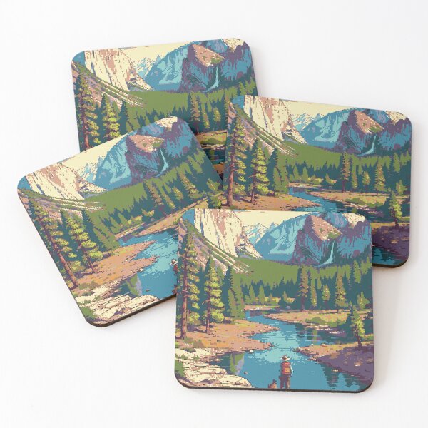Item preview, Pixel Yosemite Splendor designed and sold by NaturePixel.