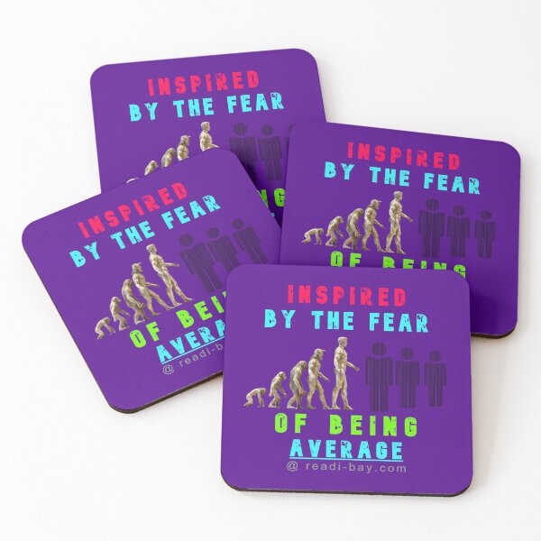 Item preview, Inspired By The Fear Of Being Average designed and sold by AlienAlmanac.