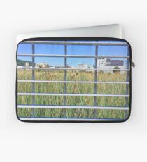 Grass Through The Grate Laptop Sleeve