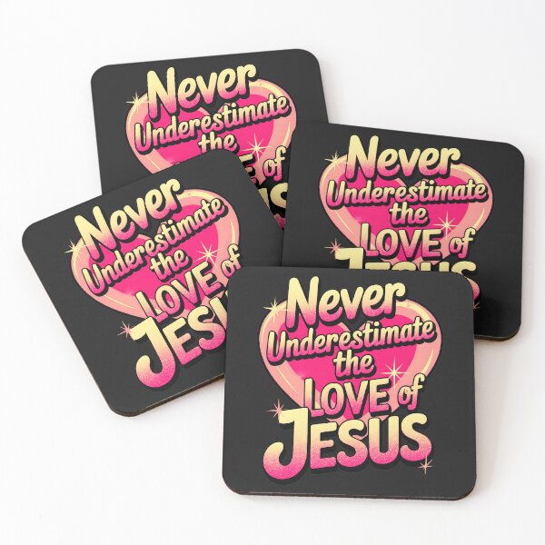 Item preview, Never Underestimate The Love Of Jesus: Inspirational Christian Faith Design designed and sold by elynne9.