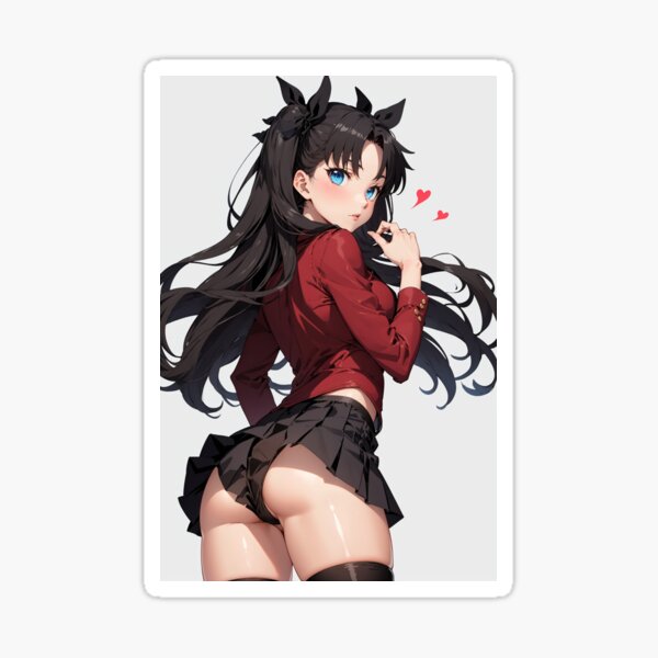 Vista previa del artículo con la obra «Rin Tohsaka #5 Fanart», diseñado y vendido por iloveanimechibi.