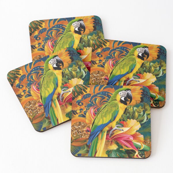 Item preview, Tropical Parrot designed and sold by whitecat23.