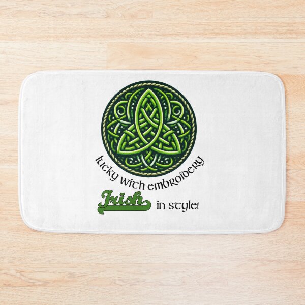 Item preview, Celtic Knot Sewing Art for St. Patrick's designed and sold by EwaVerse.