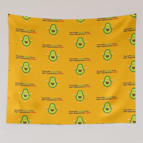 Item preview, The Avo to my Toast! Happy Valentines Day designed and sold by GoKawArtStudio.