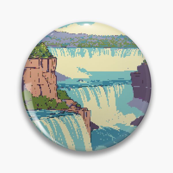 Artikelvorschau, Pixel Niagara Falls entworfen und verkauft von NaturePixel.