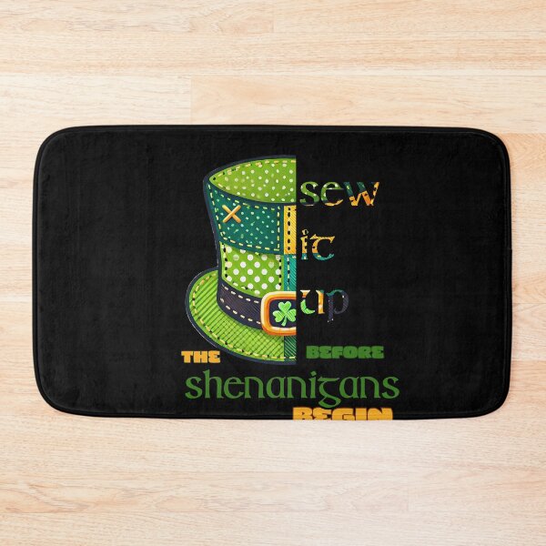 Item preview, Lucky Leprechaun Hat Quilting Art designed and sold by EwaVerse.