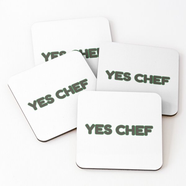 Item preview, Yes Chef Green designed and sold by stainedauroras.