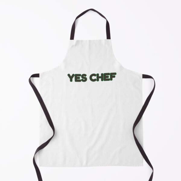 Item preview, Yes Chef Green designed and sold by stainedauroras.