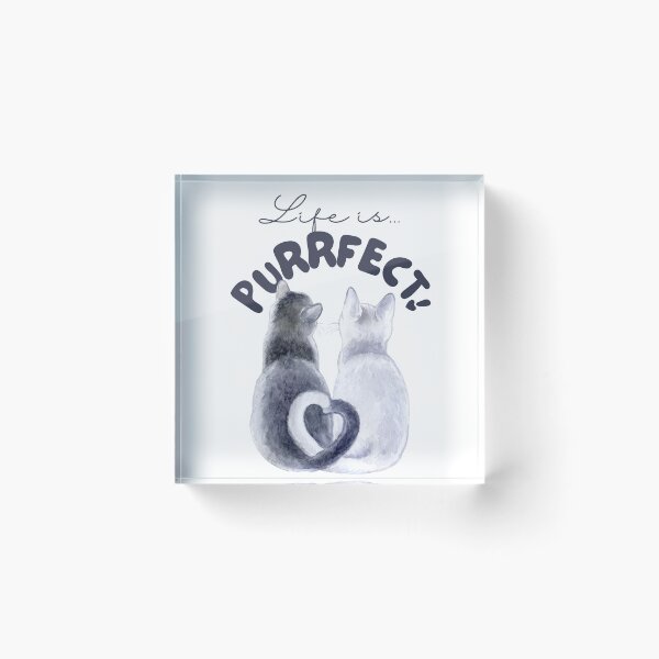 Item preview, Life is Purfect with Cats designed and sold by Kenum.
