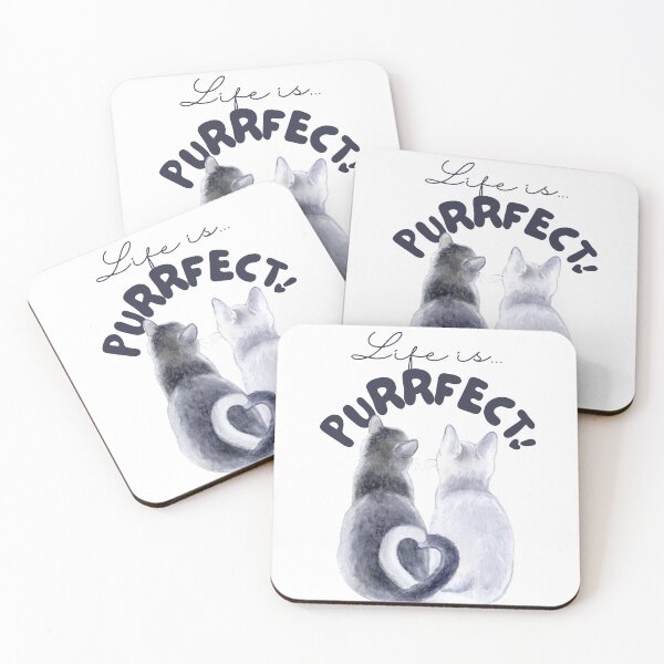 Item preview, Life is Purfect with Cats designed and sold by Kenum.
