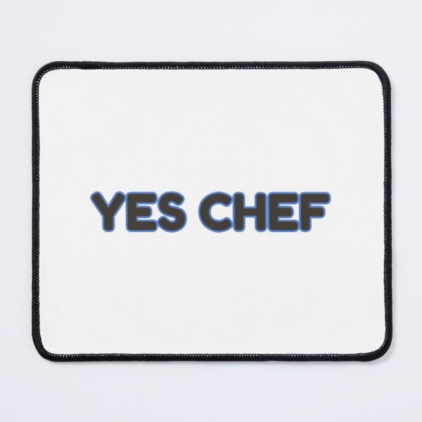 Item preview, Yes Chef Blue designed and sold by stainedauroras.