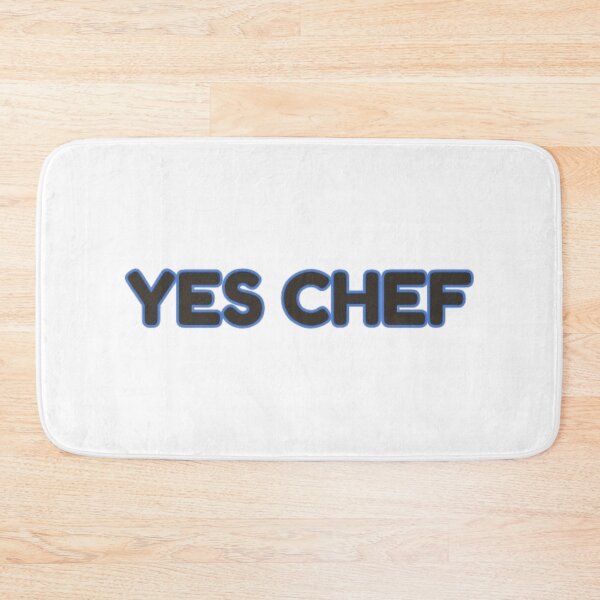 Item preview, Yes Chef Blue designed and sold by stainedauroras.