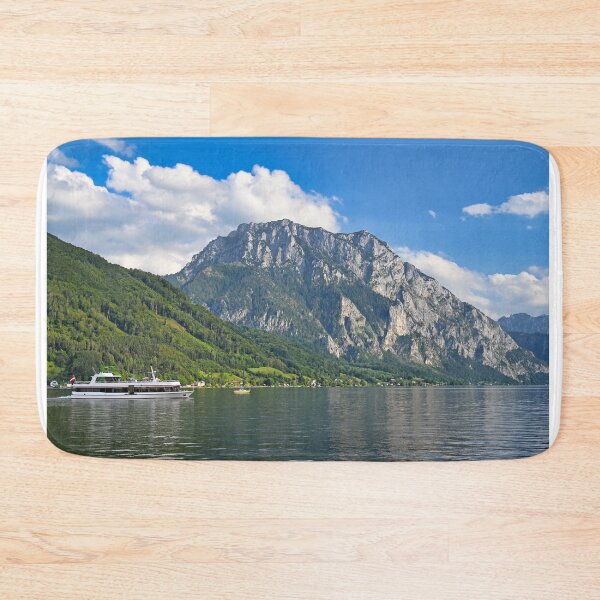 Item preview, Mountains and Lake Traun Traunsee in Upper Austria designed and sold by goceris.