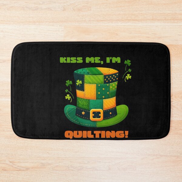 Item preview, Lucky Leprechaun Hat Quilting Paddys Day designed and sold by EwaVerse.