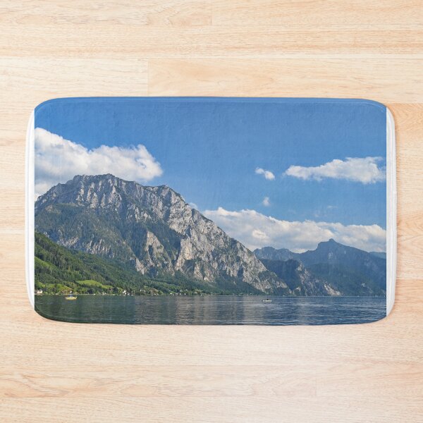 Item preview, Mountains and Lake Traun Traunsee in Upper Austria landscape designed and sold by goceris.