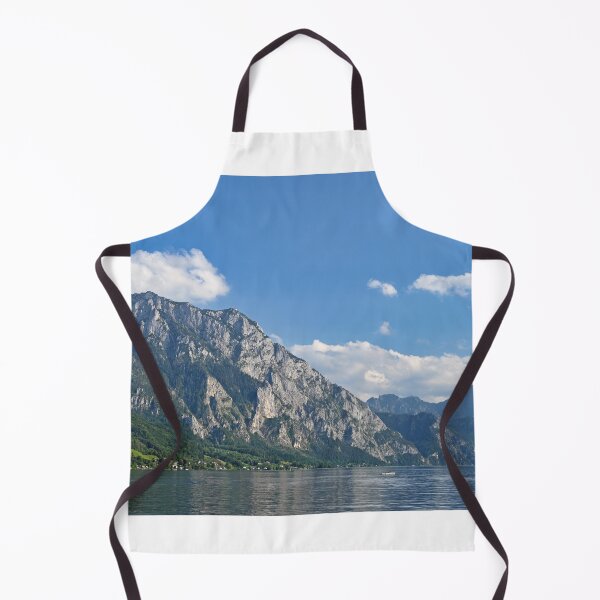 Item preview, Mountains and Lake Traun Traunsee in Upper Austria landscape designed and sold by goceris.