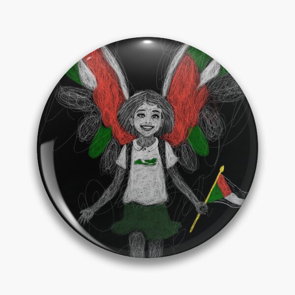 Item preview, Winged Figure Holding a Flag designed and sold by Bartcorner.