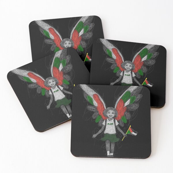 Item preview, Winged Figure Holding a Flag designed and sold by Bartcorner.