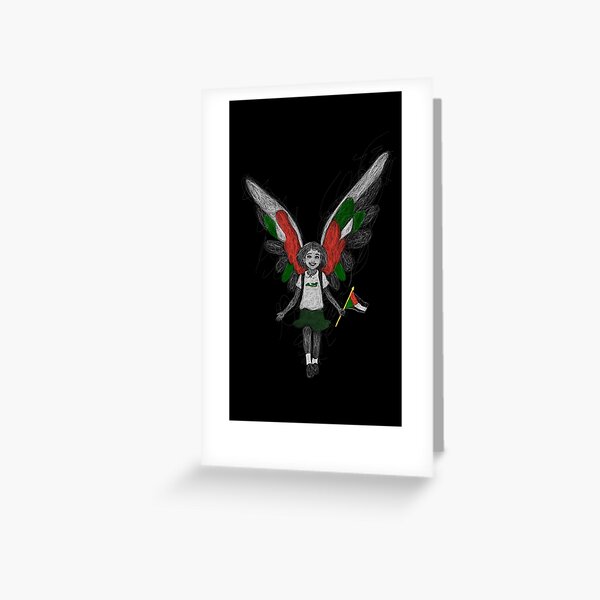 Item preview, Winged Figure Holding a Flag designed and sold by Bartcorner.