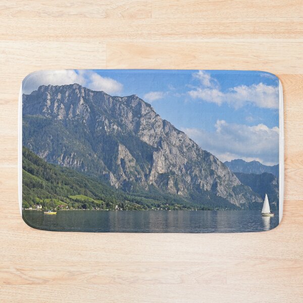 Item preview, Lake Traun Traunsee in Upper Austria landscapes summertime,Austria designed and sold by goceris.
