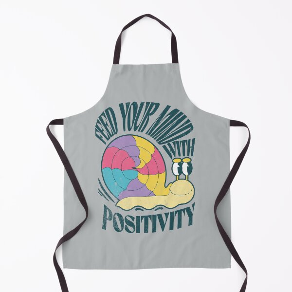 Item preview, Feed Your Mind With Positivity Cute Snail designed and sold by SvetsShirts.