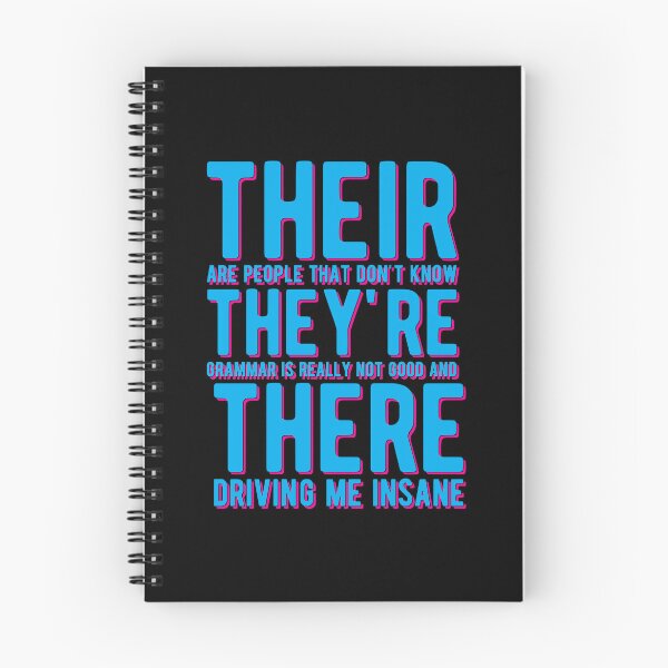 Item preview, THEY'RE THERE THEIR BAD GRAMMAR designed and sold by Mclickster.