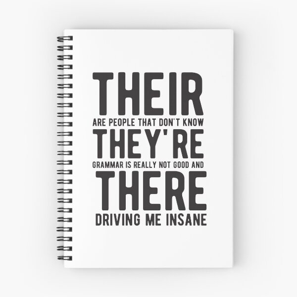 Item preview, THEY'RE THERE THEIR BAD GRAMMAR designed and sold by Mclickster.