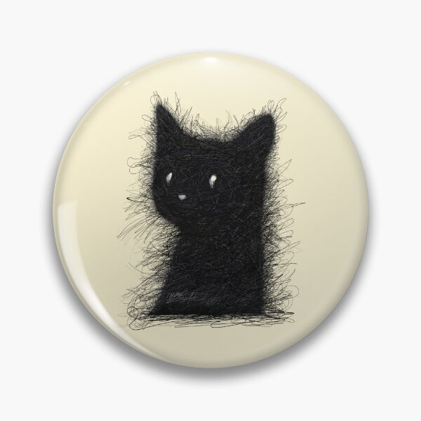 Item preview, Whimsical Scribble Cat - Transparent PNG Art designed and sold by Rocky Mountain Artistry.