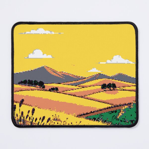 Item preview, Pixel Bliss in the Sunflower Field designed and sold by NaturePixel.