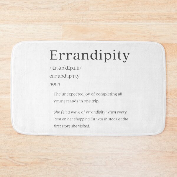 Item preview, Dictionary: Errandipity designed and sold by nature. electrified..