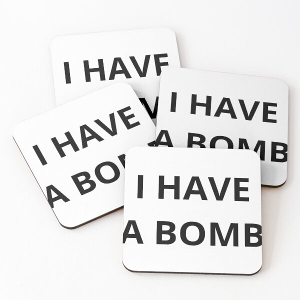 Item preview, I HAVE A BOMB T-SHIRT designed and sold by FreestyleStores.