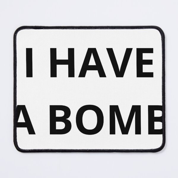 Item preview, I HAVE A BOMB T-SHIRT designed and sold by FreestyleStores.