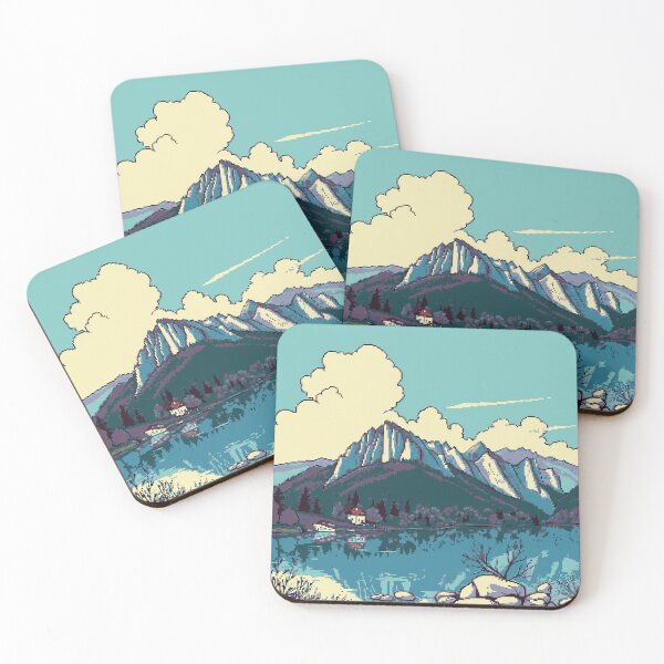 Item preview, Pixel Tranquility by the Lake designed and sold by NaturePixel.