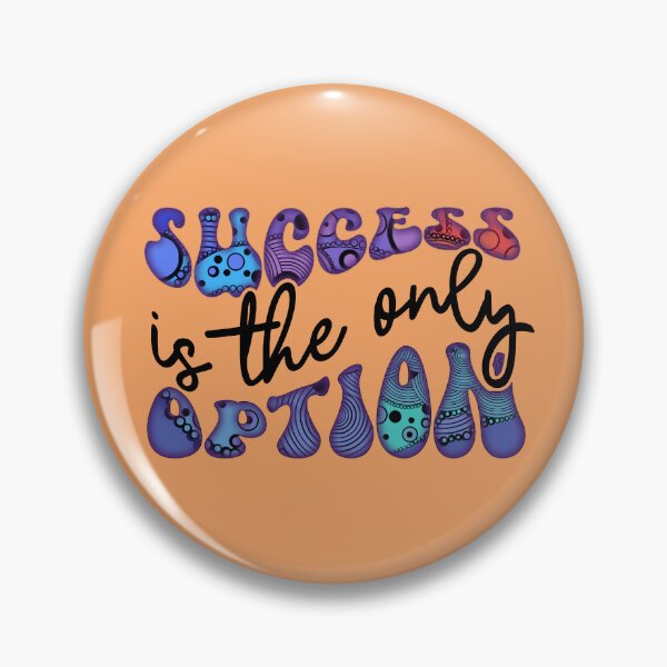 Item preview,  Positieve quote - success is the only option designed and sold by Snaret.