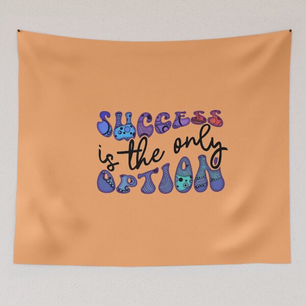 Item preview,  Positieve quote - success is the only option designed and sold by Snaret.