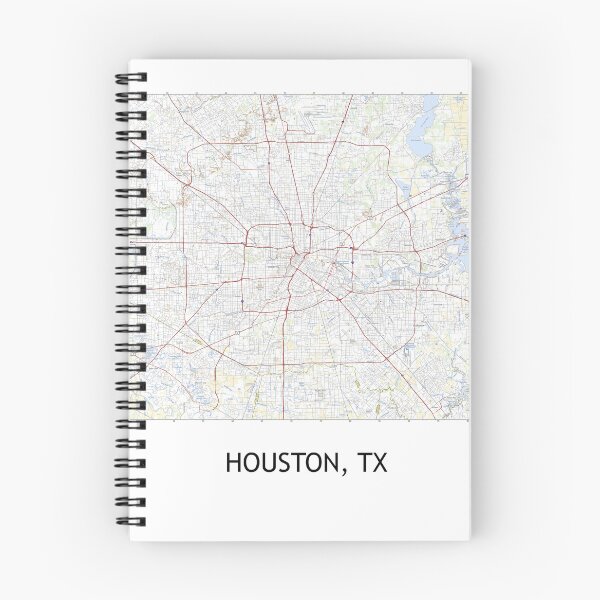 Item preview, Houston, TX 100K Topographical Map Clean designed and sold by PGHPhotoCo.