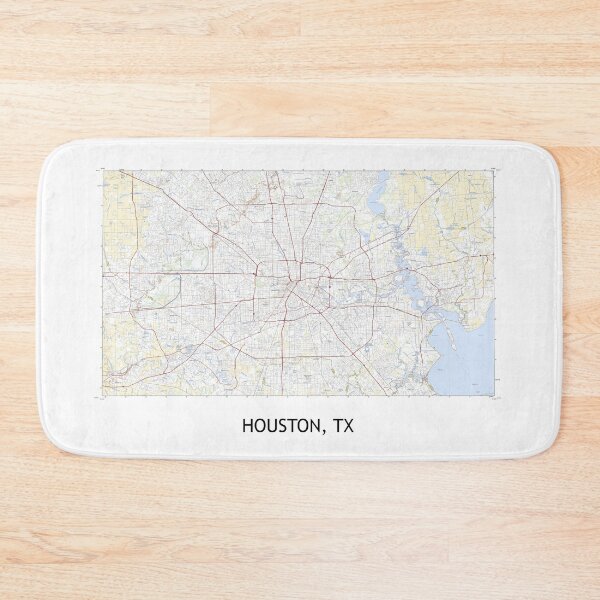 Item preview, Houston, TX 100K Topographical Map Clean designed and sold by PGHPhotoCo.