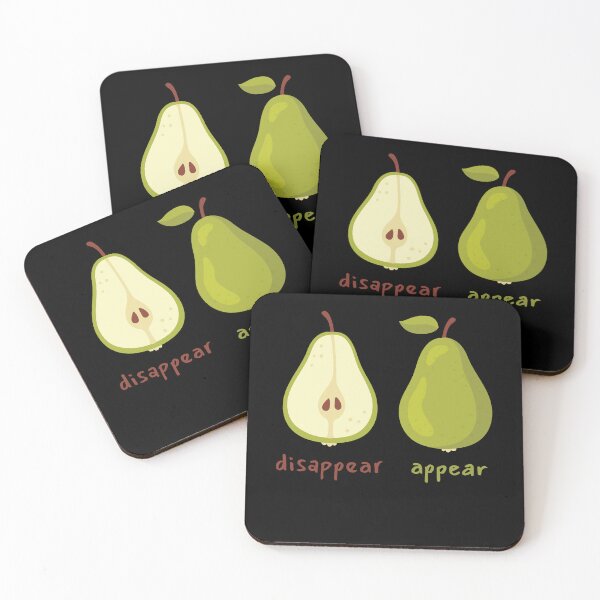 Item preview, Disappear Appear Funny Pears designed and sold by MooonTees.
