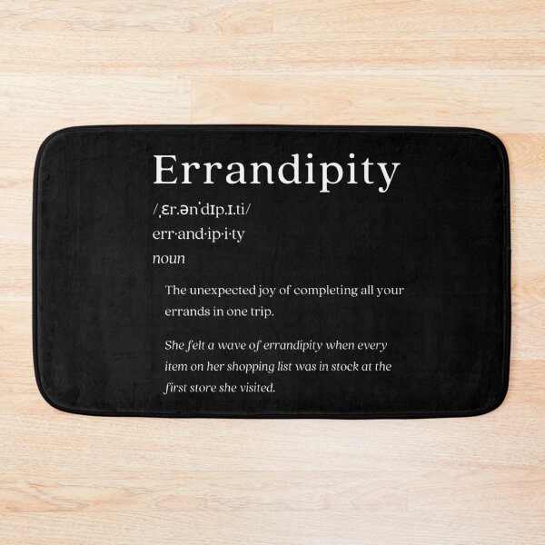 Item preview, Dictionary: Errandipity designed and sold by nature. electrified..