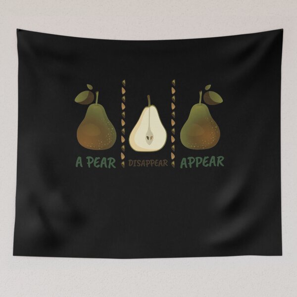 Item preview, A Pear Disappear Appear Funny Pears designed and sold by MooonTees.