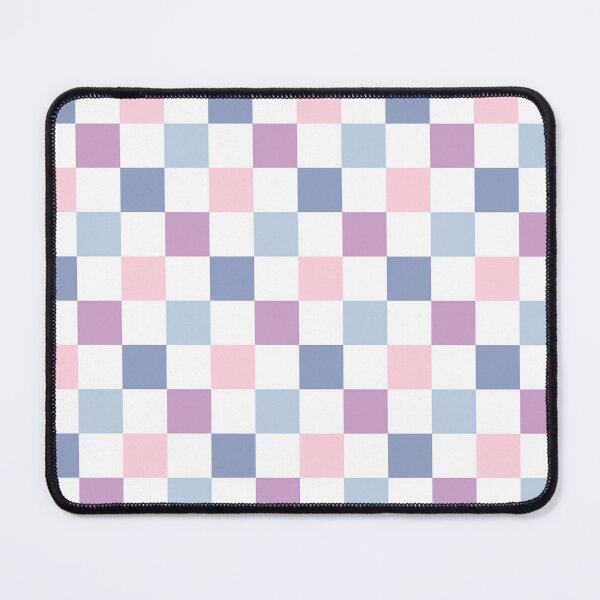 Item preview, Pastel Pink and Blue Checkered designed and sold by thefriedegg.