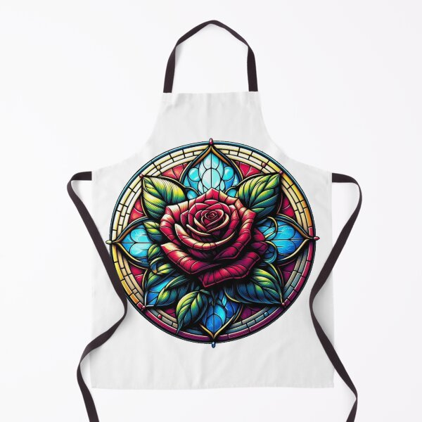 Item preview, Stained Glass Rose designed and sold by Tenpaces.