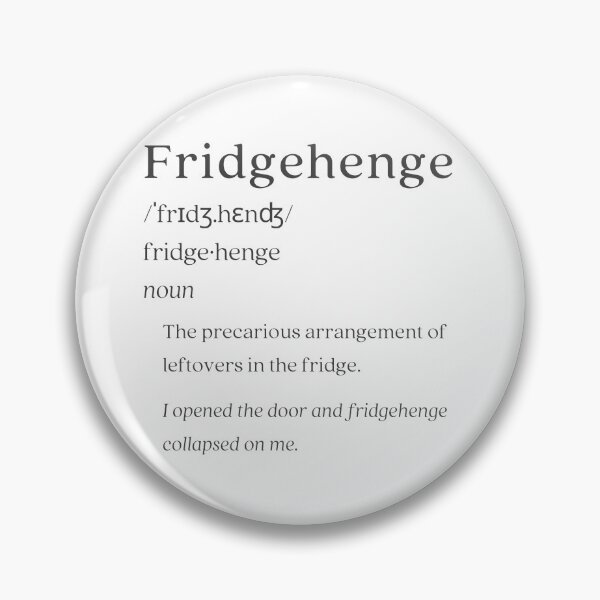 Artikelvorschau, Wörterbuch: Fridgehenge entworfen und verkauft von nature. electrified..